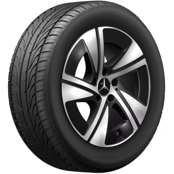 Wheels V-Class second facelift 17 inch black Genuine Mercedes-Benz | A4474017700 7X23-B
