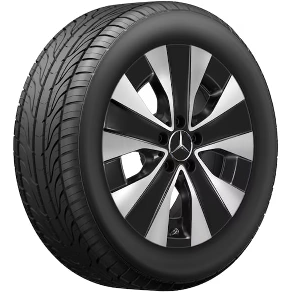 Wheels V-Class W447 17 inch black Genuine Mercedes-Benz | A4474015200 7X23-B