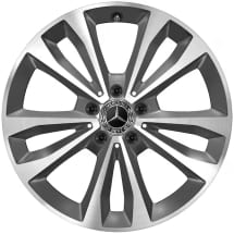 Wheels V-Class W447 18 inch grey Genuine Mercedes-Benz | A4474015300 7X44-B