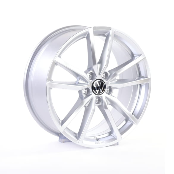 Wheels VW Golf 5 Saloon 18 inch silver Pretoria Genuine Volkswagen | 5G0071498A 88Z-Golf5
