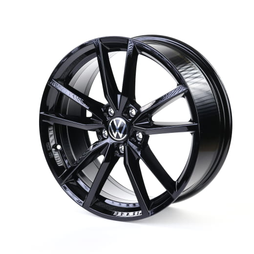 Wheels VW Golf 6 Saloon 18 inch black Pretoria Genuine Volkswagen | 5G0071498A AX1-Golf6