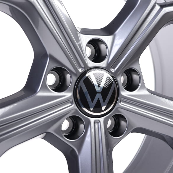 Wheels VW Golf 6 Saloon 18 inch grey Huntsville Genuine Volkswagen | 5H0071498 DM9-Golf6