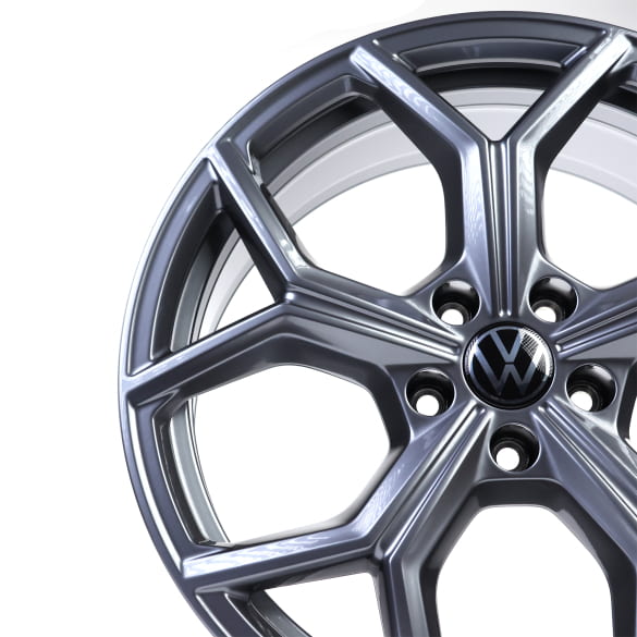 Wheels VW Golf 8 CD Saloon 19 inch grey Huntsville Genuine Volkswagen | 571071499A DM9-Golf8
