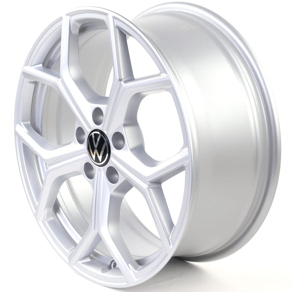 Wheels VW Golf 8 CD Variant 18 inch silver Huntsville Genuine Volkswagen | 5H0071498 3IC-Golf8Variant