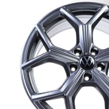 Wheels VW T-Roc A1 19 inch grey Huntsville Genuine Volkswagen | 571071499A DM9-T-Roc