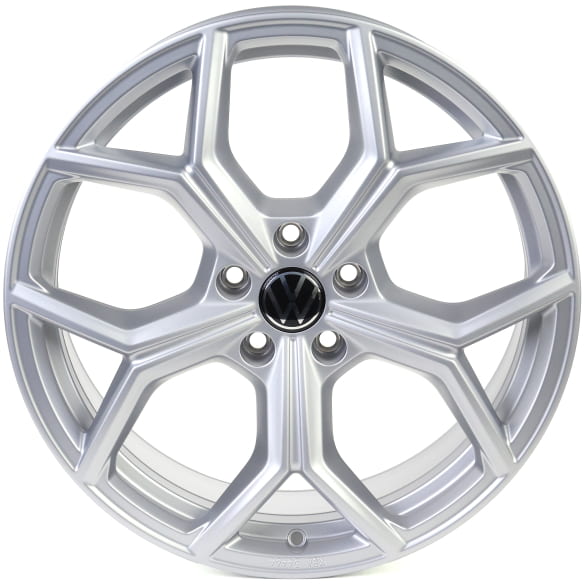 Wheels VW Tiguan 1 5N 19 inch silver Huntsville Genuine Volkswagen | 571071499A 3IC-Tiguan1