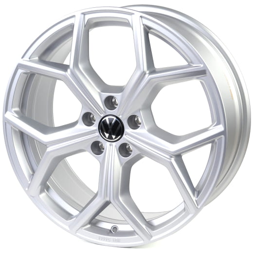 Wheels VW Tiguan 1 5N 19 inch silver Huntsville Genuine Volkswagen | 571071499A 3IC-Tiguan1