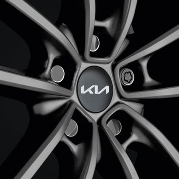 Wielmoeren & wielslot donkerchroom Origineel KIA | 66490ADE50DC