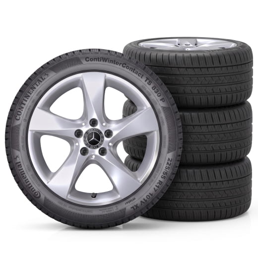 Winter wheels 17 inch V-Class Mopf2 W447 silver Genuine Mercedes-Benz | Q44019111087A-Set