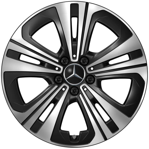 Winter wheels 18 inch CLA EQ Shooting Brake X174 black Michelin | Q44014151404A/05A/06A/07A-X174