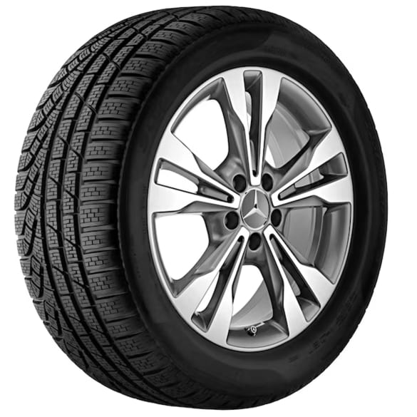 winter wheels 18 inch V-Class 447 facelift 2 high-sheen genuine Mercedes-Benz