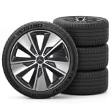 Winter wheels 18 inch V-Class Mopf2 W447 black complete wheels set Genuine Mercedes-Benz