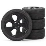 Winter wheels 19 inch black smart ONE #1 HX11 complete wheel set Bridgestone