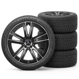 winter wheels 19 inch GLC X254/C254 black complete wheels set Genuine Mercedes-Benz