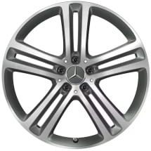 winter wheels 20 inch GLE Coupé C167 sheen finish genuine Mercedes-Benz | Q44030111017A/18A-C167