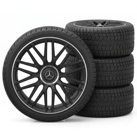Winter wheels AMG GT C192 21 inch black matte Michelin | Q440141513800/810/820/830