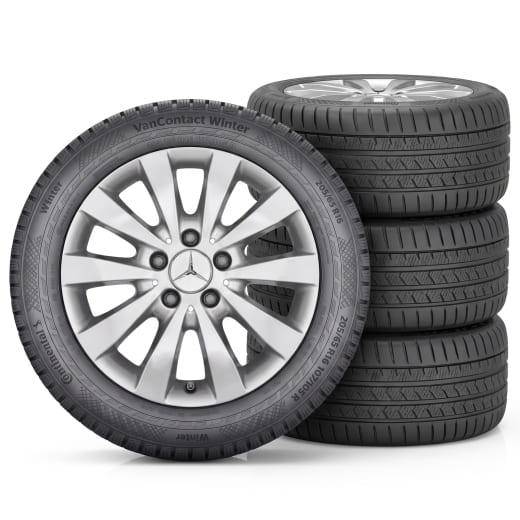 Winterbanden 16 inch V-Klasse Mopf2 W447 zilver compleet w k | Q44019111075A-76A