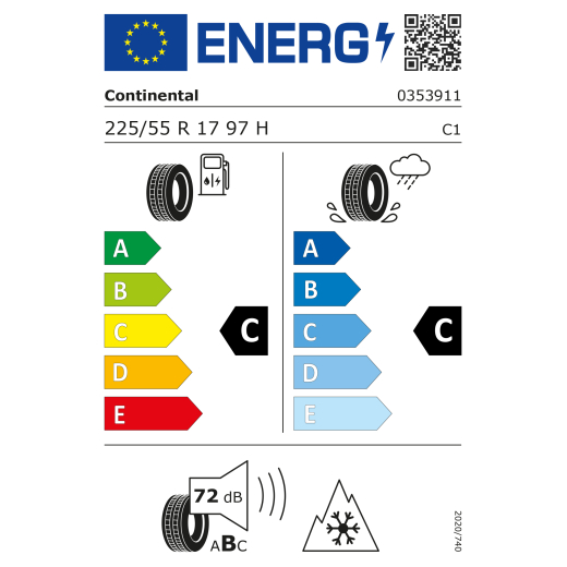 C-Klasse S206 T-Modell winterbanden 17 inch | Q440141112550-B