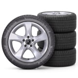 Winterbanden 17 inch V-Klasse Mopf2 W447 zilver complete wielenset Origineel Mercedes-Benz