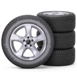 Winterbanden 17 inch V-Klasse Mopf2 W447 zilver complete-wielen-set 5-spaaks origineel Mercedes-Benz
