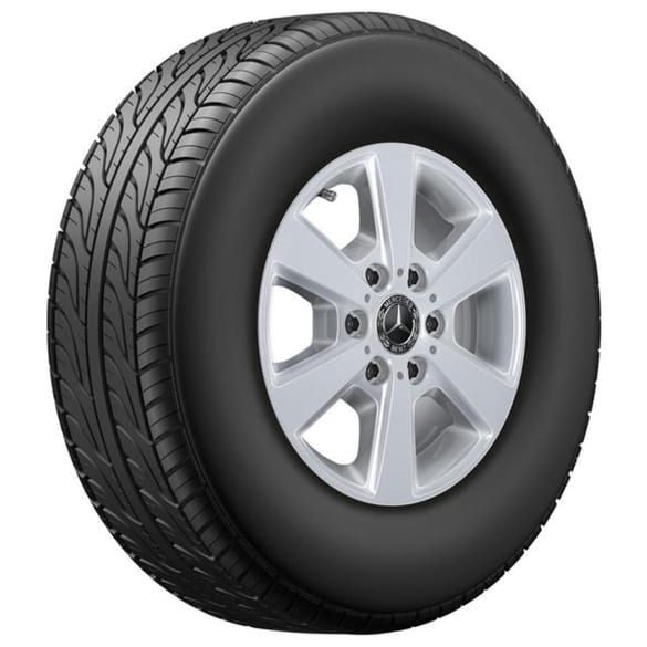 Winterräder 16 Zoll silber Sprinter 907 Heckantrieb Z12 Komplettradsatz Original Mercedes-Benz