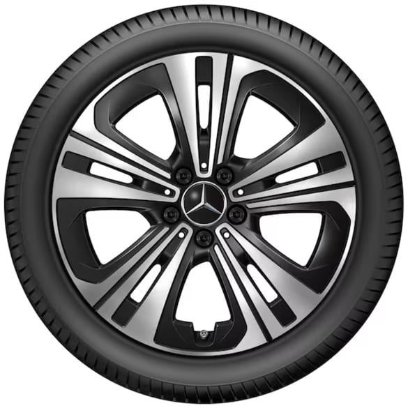 Winterräder 18 Zoll CLA C174 schwarz Michelin | Q44014151404A/05A/06A/07A