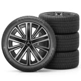 Winterräder 18 Zoll GLB EQ X244 Continental 10-Speichen Original Mercedes-Benz