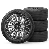 Winterräder 19 Zoll C-Klasse EQ W520 Michelin Y-Speichen Original Mercedes-Benz