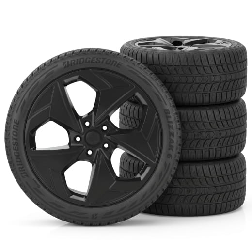 Winterräder 19 Zoll schwarz Smart ONE #1 HX11 Komplettradsatz Bridgestone | L95405365S-Set