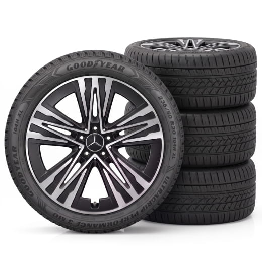 Winterräder 20 Zoll GLC EQ X540 Goodyear Original Mercedes-Benz | Q440301410460/70/80/90-X540