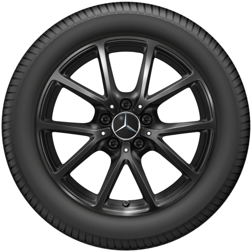 Winterwielen 17 inch CLA X178 Continental Original Mercedes-Benz | Q44014111411A/-12A-X178