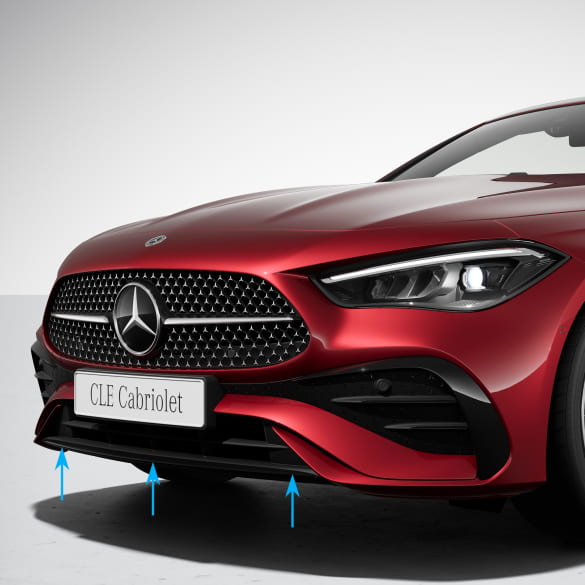 Zierleiste Frontstoßstange Night Paket CLE A236 Cabrio Original Mercedes-Benz