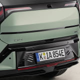 Zierleiste Kofferraum Heckklappe Klavierlackschwarz KIA EV3 Original KIA