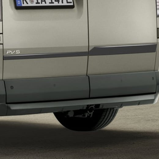 Zierleisten Heckklappe KIA PV5 grau 2-teiliger Satz Original KIA | SW491ADE00GR