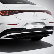 Zierleisten Heckstoßstange CLA C174 Night Paket Original Mercedes-Benz | A1748854302/4402/3802/7802-C174