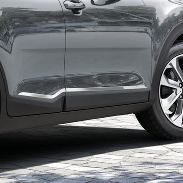 Zierleisten Türen Chromoptik KIA Stonic YB 4-teilig Original KIA