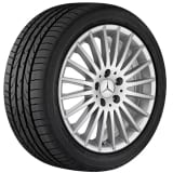Zomerbanden 17 inch V-Klasse 447 vanadiumzilver complete wielset Original Mercedes-Benz