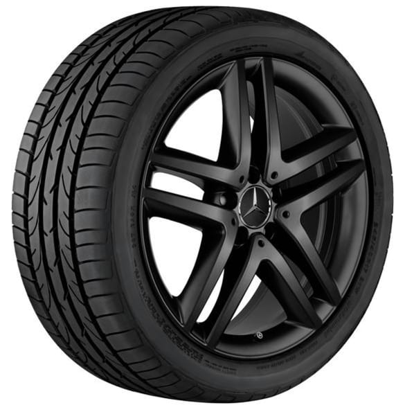 Zomercomplete wielset 19 inch V-Klasse 447 zwart Original Mercedes-Benz
