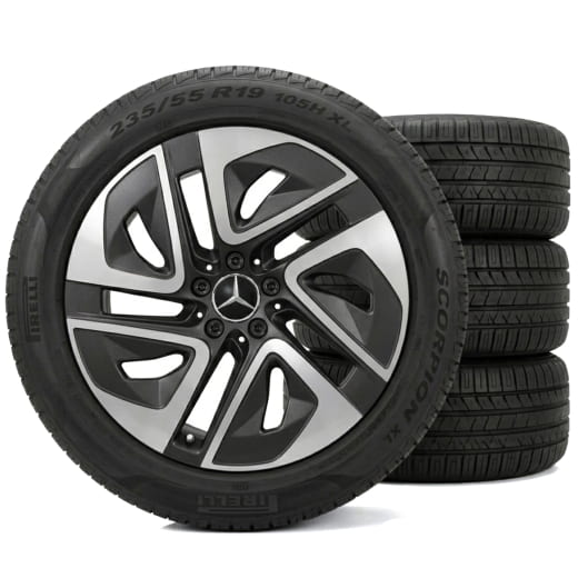 Zomerwielen 19 inch GLC EQ X540 Pirelli Original Mercedes-Benz | Q440651710550/60-X540