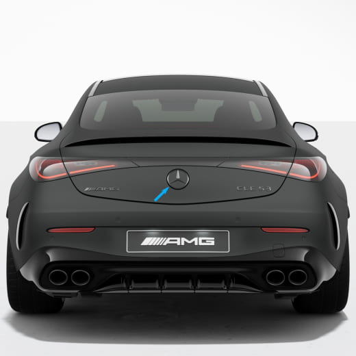 Zwarte Mercedes-ster achterklep CLE Mercedes-Benz | CLE-236-Stern-Heck