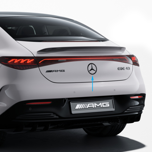 Zwarte Mercedes-ster kofferbakklep EQE Mercedes-Benz | A2578109901 9999-V295
