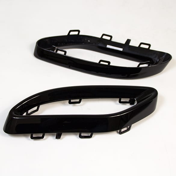 Zwarte uitlaatsierstukken Edition One A-Klasse W177/V177 Origineel Mercedes-Benz