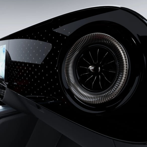 Zwarte ventilatieroosters CLA C178 Origineel Mercedes-Benz