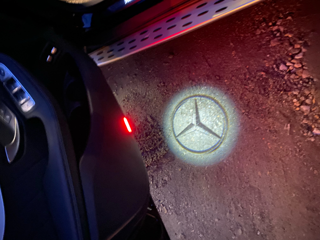 Led Projector Mercedes Benz Star Genuine Mercedes Benz Upgrade
