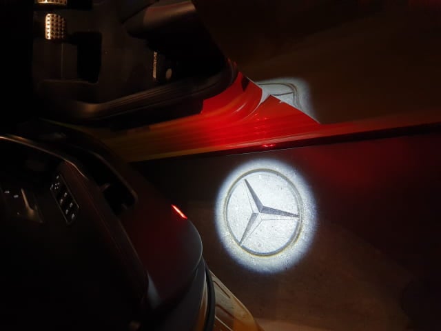 Mercedes-Benz LED Projektor Mercedes Stern 2-teilig A2478208
