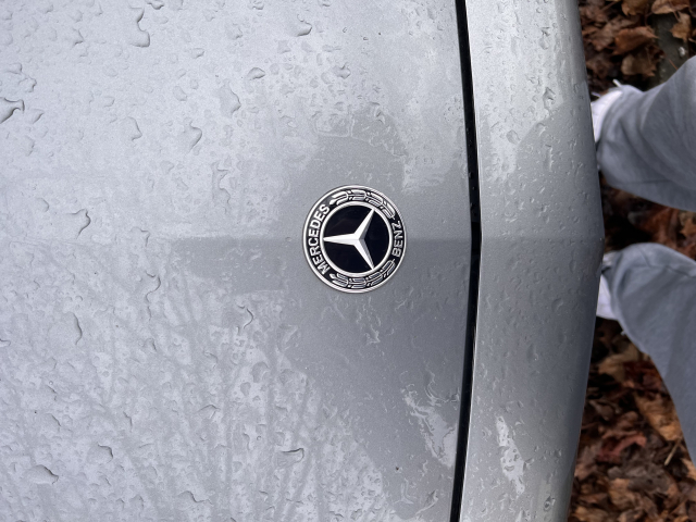Mercedes Benz Emblem Motorhaube Stern dunkelchrom 2048170616 57mm