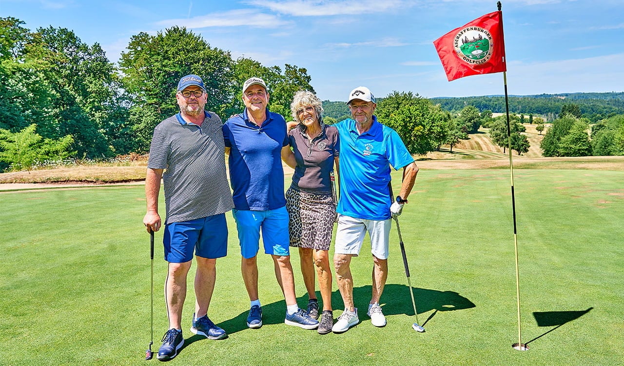 Golfturnier im Golfclub Aschaffeburg