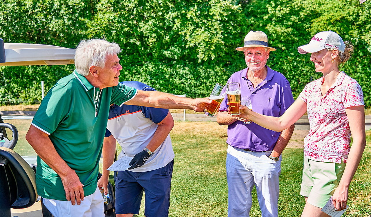 Golfturnier im Golfclub Aschaffeburg