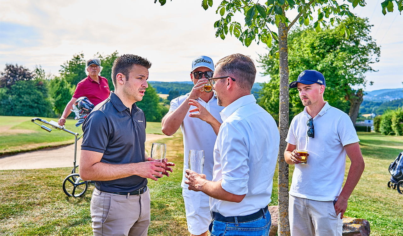Golfturnier im Golfclub Aschaffeburg