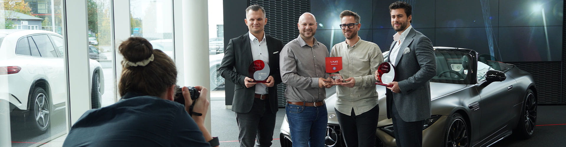 Heiko Protze, Dennis Ostner, Jochen Herzer & Moritz Kemmerer (v.l.n.r.)